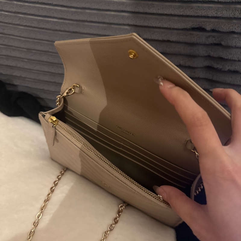 YSL經典奶茶信封包🤍✨-1