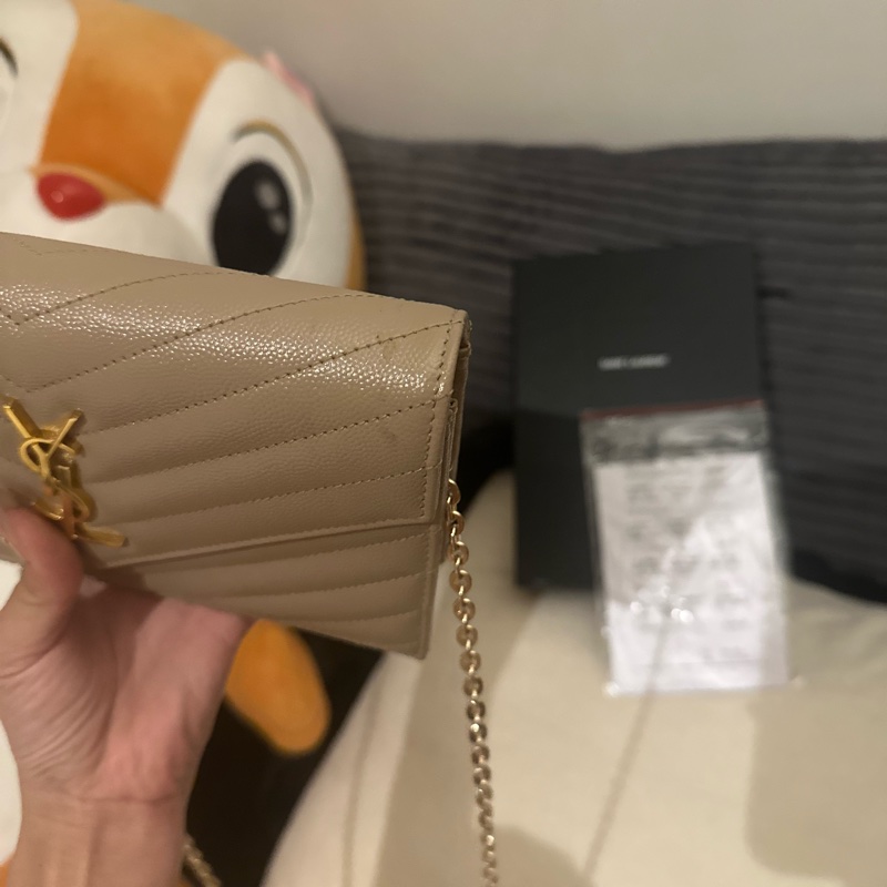 YSL經典奶茶信封包🤍✨-11