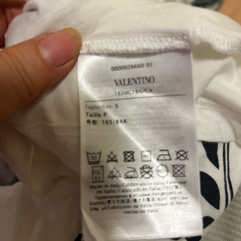 Valentino短袖s碼-3