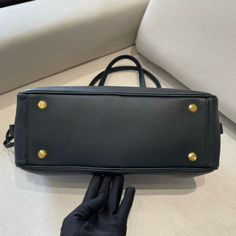 ✨閒置新Balenciaga/巴黎世家 Carrie小號保齡球包單肩包斜挎包❤️正品-4