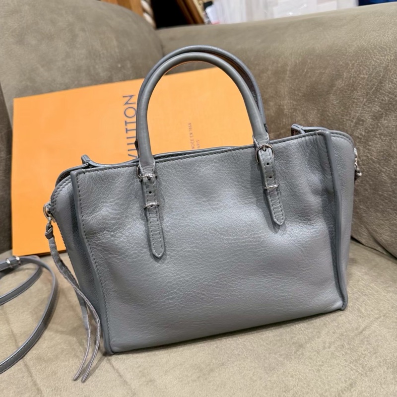 BALENCIAGA Mini Zip Papier 小羊皮手提斜背兩用包-1
