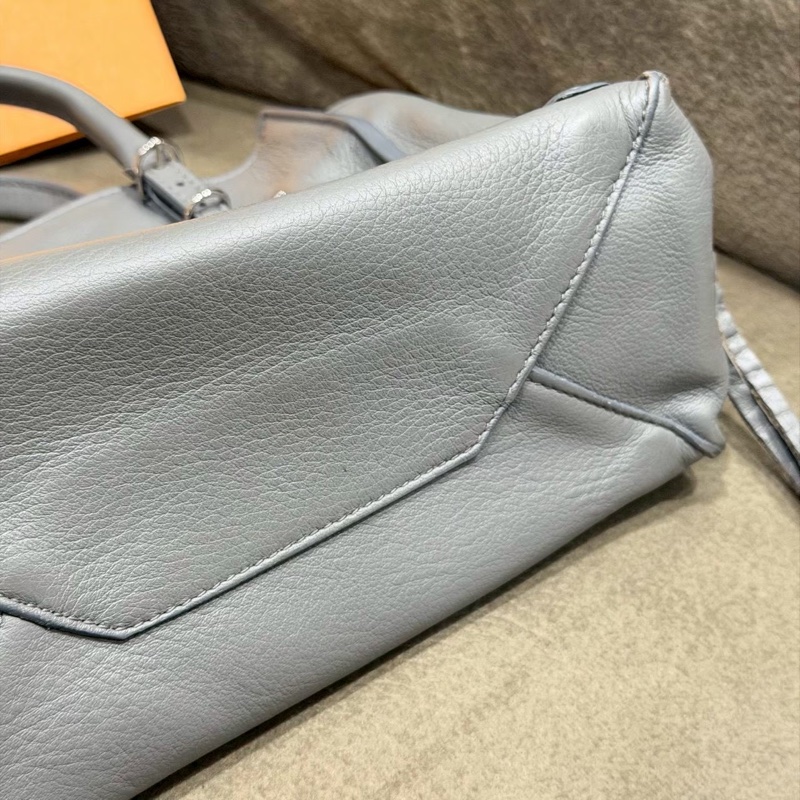 BALENCIAGA Mini Zip Papier 小羊皮手提斜背兩用包-6