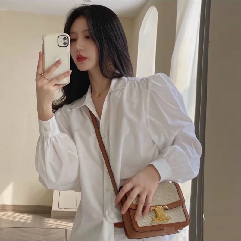 Celine 凯旋门金扣 很少见的帆布拼金棕搭配 非常实用容量大-7