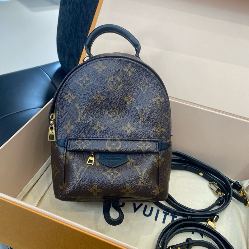 Louis Vuitton 路易威登 Palm Springs 迷你雙肩包 後背包-0