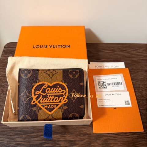 LV x Human made Nigo 錢包