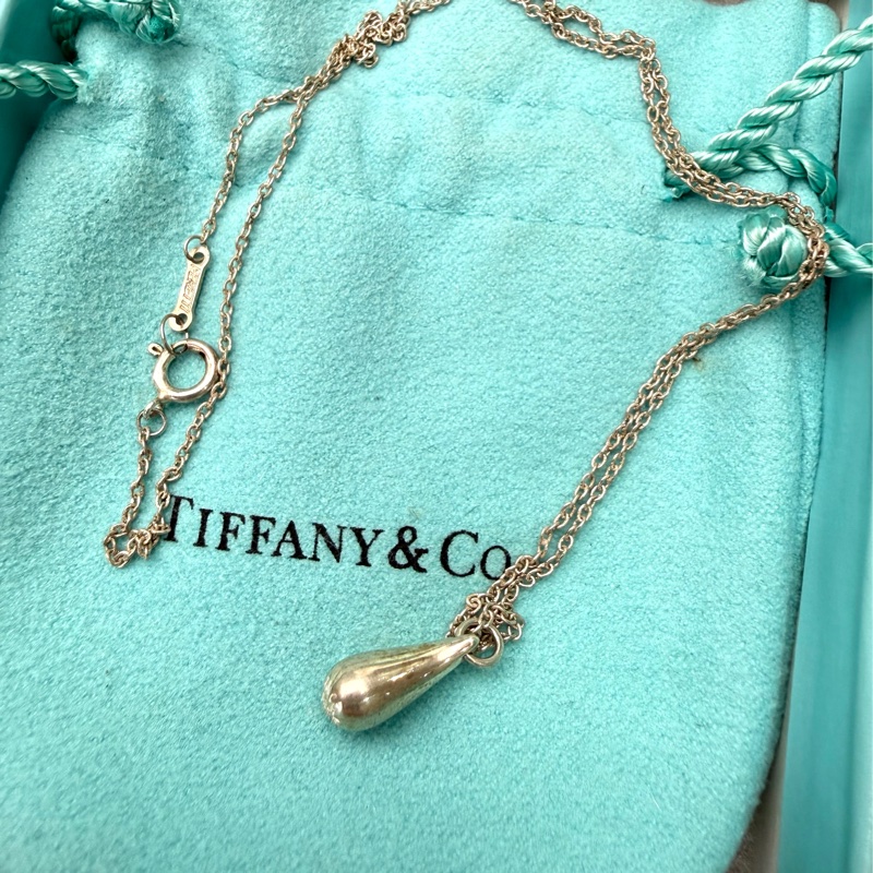 tiffany&Co. 水滴吊墜項鍊-2