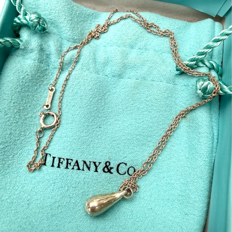 tiffany&Co. 水滴吊墜項鍊-4