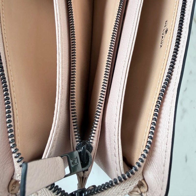 Delvaux✨三層拉鍊風琴小包手挽小包 多功能卡包零錢包手拿包-31