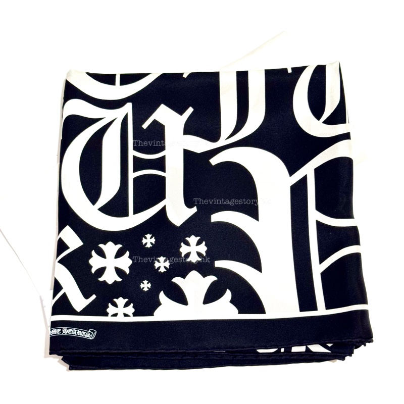 CHROME HEARTS MATH PLUS MOTIF SCARF 🧣 克羅心-4