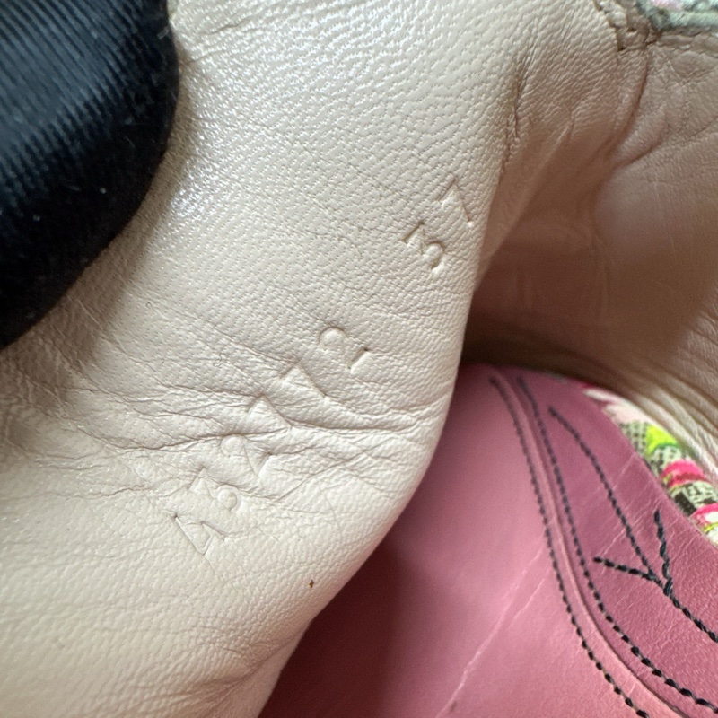 Gucci 花卉款半拖 37碼-5