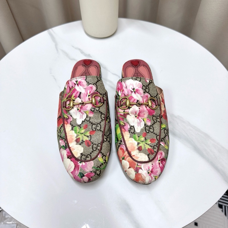 Gucci 花卉款半拖 37碼-6
