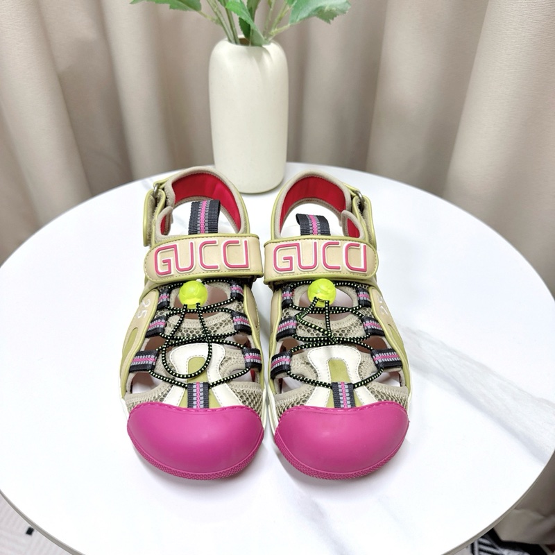 Gucci 拼色涼鞋 37碼-1