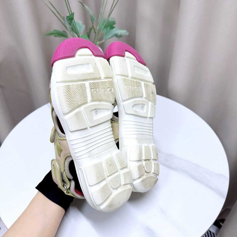 Gucci 拼色涼鞋 37碼-5