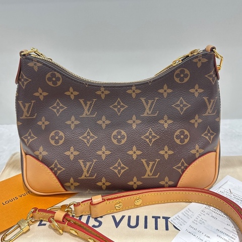 路易威登/Louis Vuitton 路易威登 Boulogne Monogram 塗層帆布 29 x 16 x 9.5