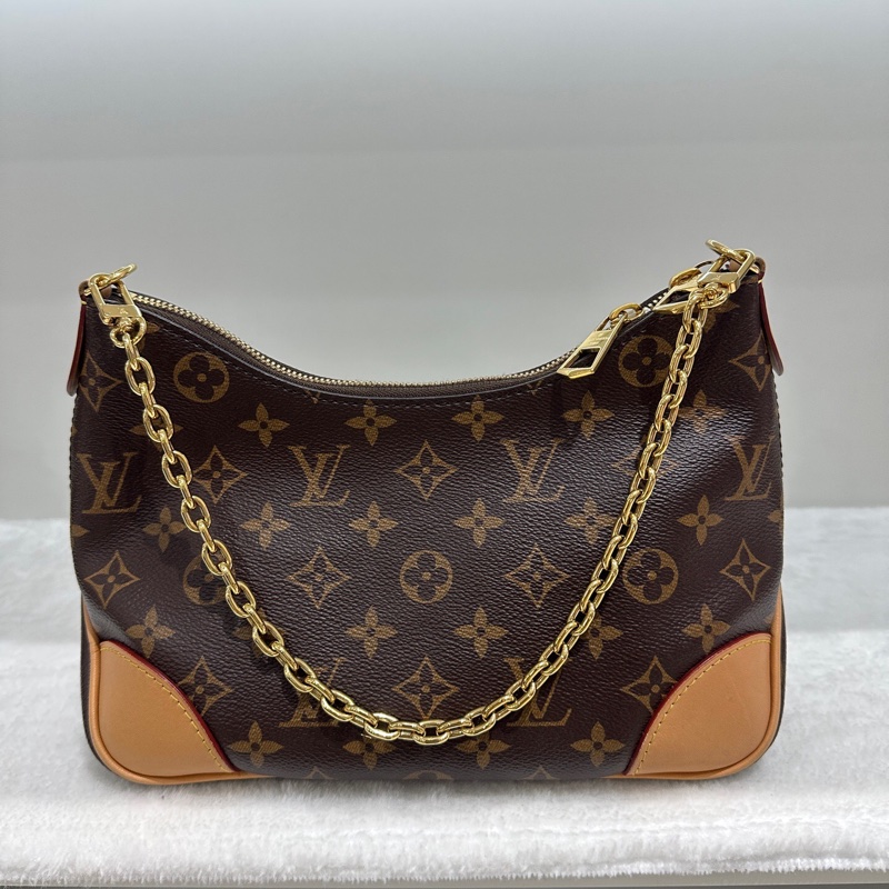 路易威登/Louis Vuitton 路易威登 Boulogne Monogram 塗層帆布 29 x 16 x 9.5-1