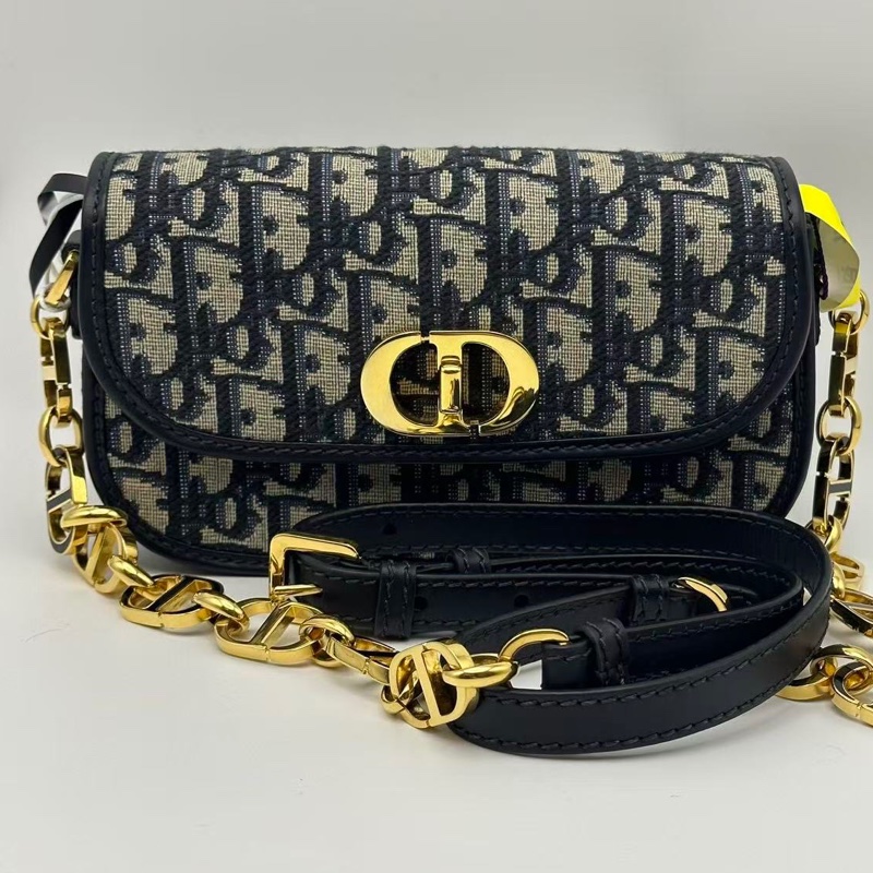 Dior 迪奧 藍色 Oblique 印花 尺寸:18 x 10 x 4.5-0