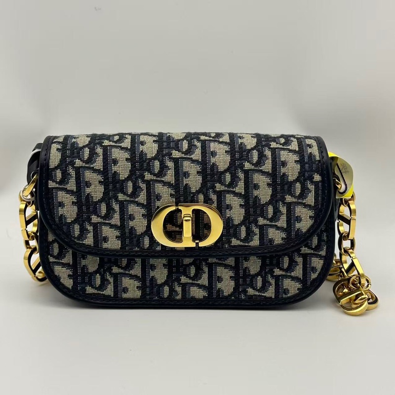 Dior 迪奧 藍色 Oblique 印花 尺寸:18 x 10 x 4.5-1