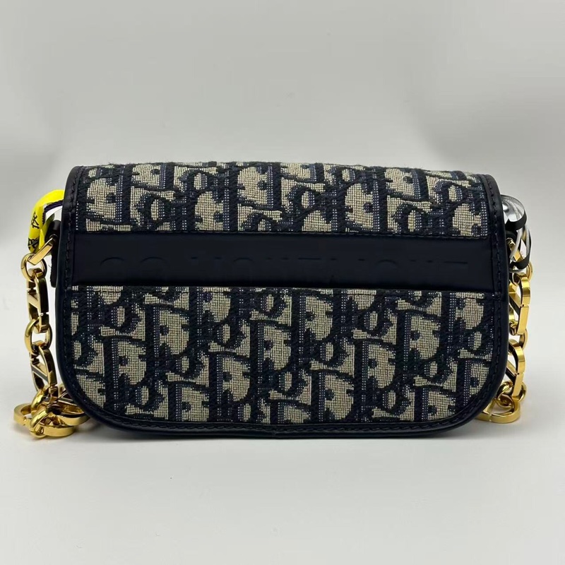 Dior 迪奧 藍色 Oblique 印花 尺寸:18 x 10 x 4.5-3