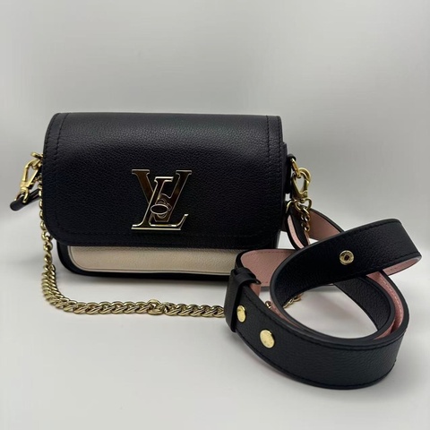 Louis Vuitton  路易威登 粒面牛皮革 19 x 13 x 8