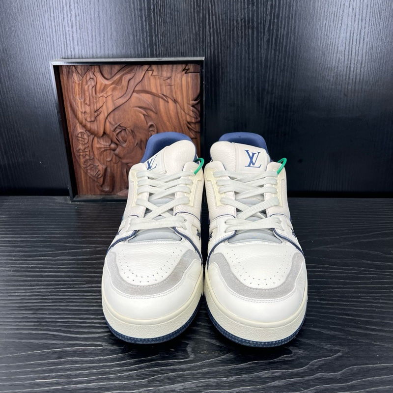 Louis Vuitton路易威登trainer 黑藍 43碼-1