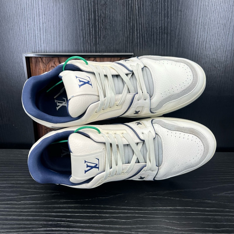Louis Vuitton路易威登trainer 黑藍 43碼-4
