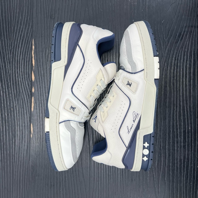 Louis Vuitton路易威登trainer 黑藍 43碼-5