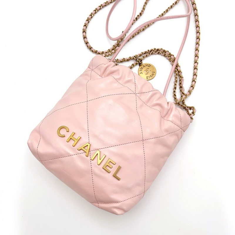 CHANEL粉金22 Mini｜這顆真的秒殺款💖-10