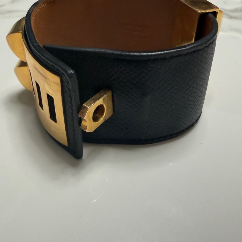 Hermes CDC 寬版卯丁皮手環-2