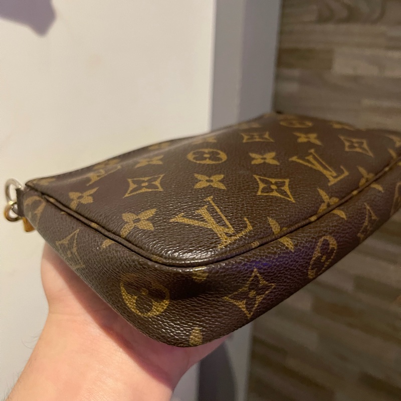 22弄」Louis Vuitton vintage M51980 大麻將包 麻將包 老包 古董 小包 斜背包 腋下包 肩背包-8