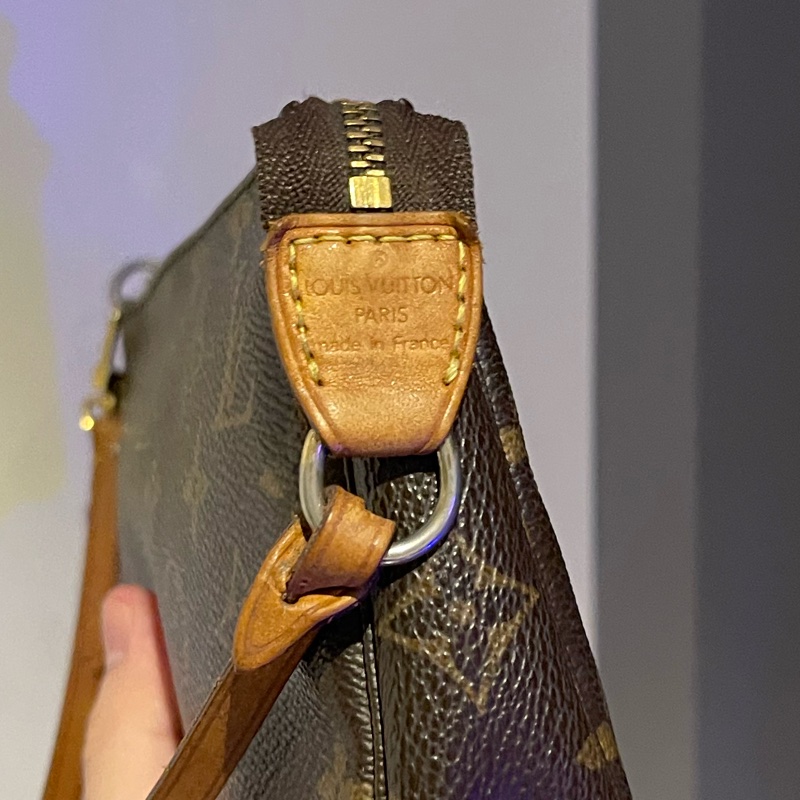 22弄」Louis Vuitton vintage M51980 大麻將包 麻將包 老包 古董 小包 斜背包 腋下包 肩背包-17