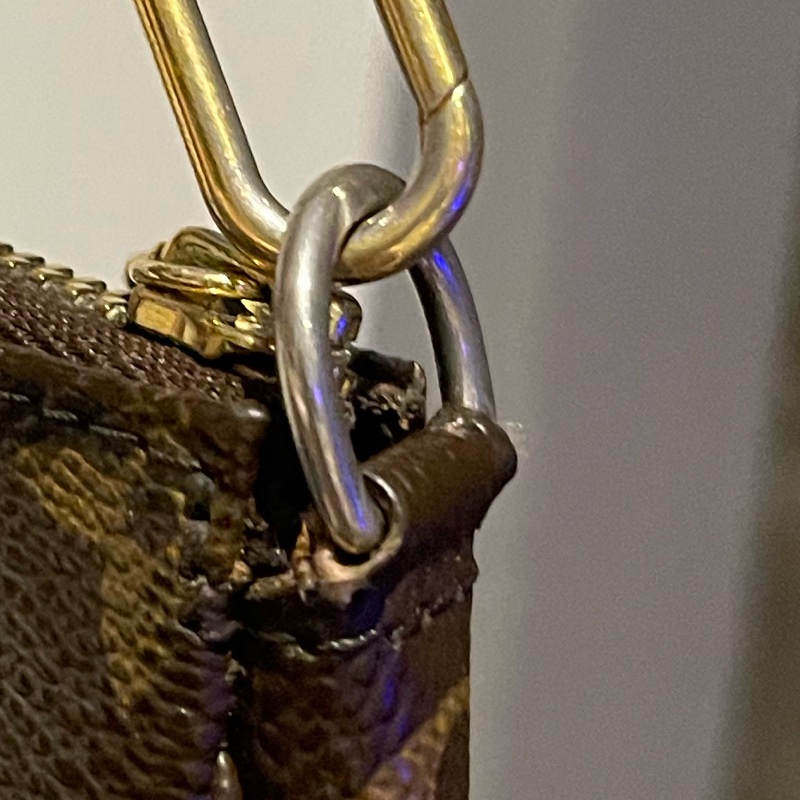 22弄」Louis Vuitton vintage M51980 大麻將包 麻將包 老包 古董 小包 斜背包 腋下包 肩背包-22
