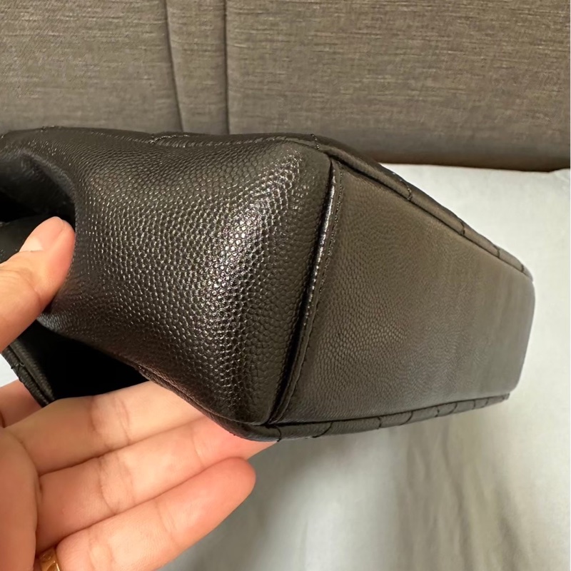 Chanel so black 黑天使限量口蓋包-14