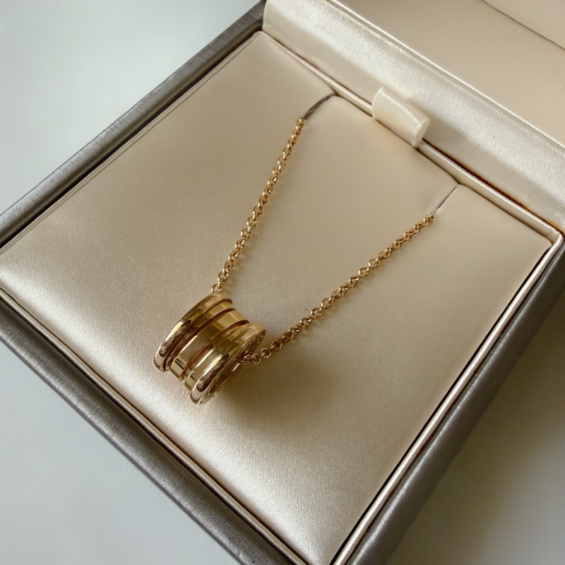 BVLGARI B.ZERO1 18K玫瑰金項鏈-2