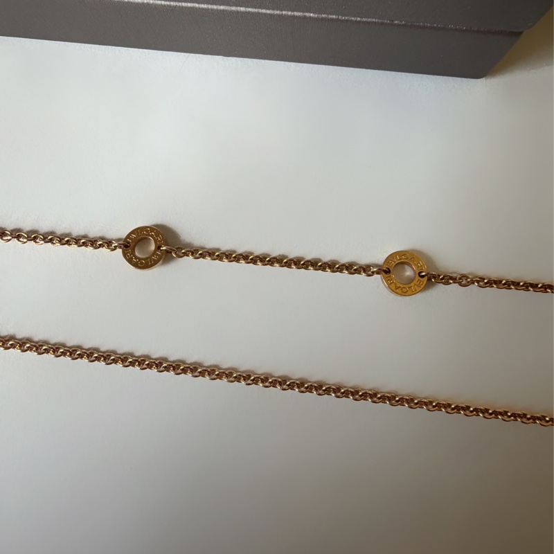 BVLGARI B.ZERO1 18K玫瑰金項鏈-3