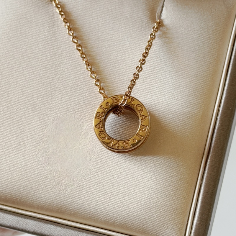BVLGARI B.ZERO1 18K玫瑰金項鏈-6