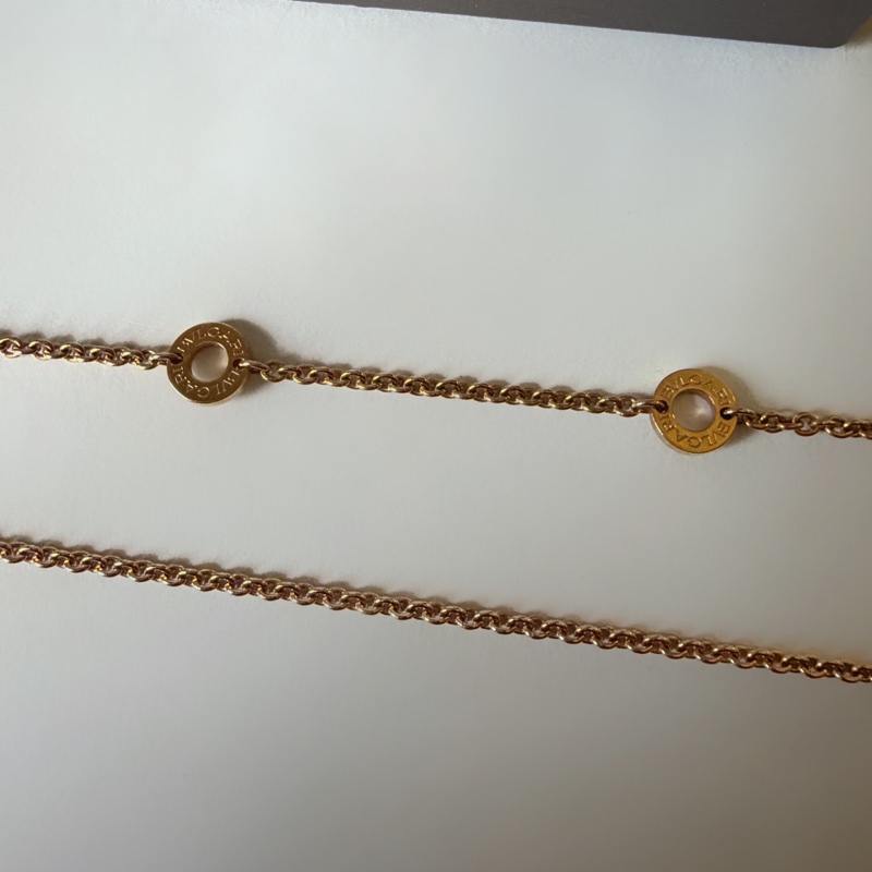 BVLGARI B.ZERO1 18K玫瑰金項鏈-14