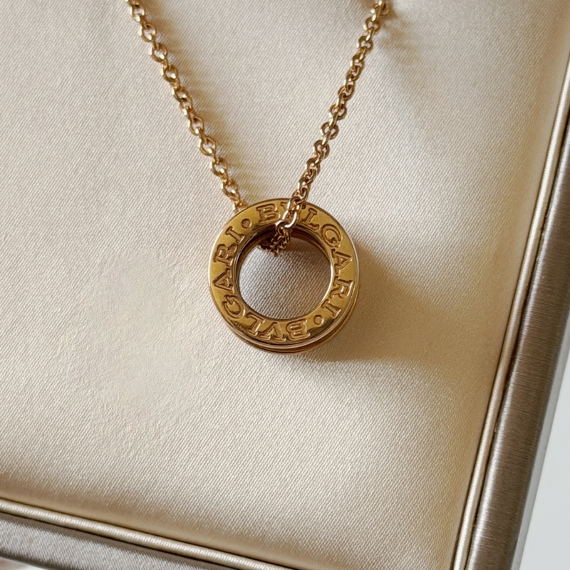 BVLGARI B.ZERO1 18K玫瑰金項鏈-16