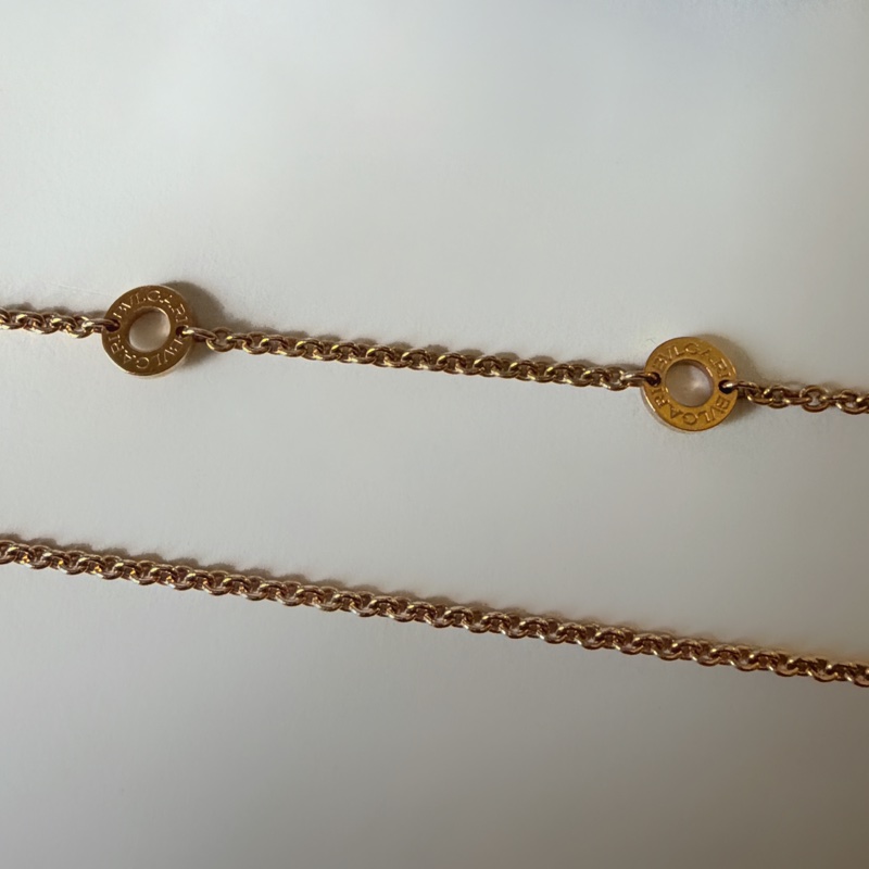 BVLGARI B.ZERO1 18K玫瑰金項鏈-17