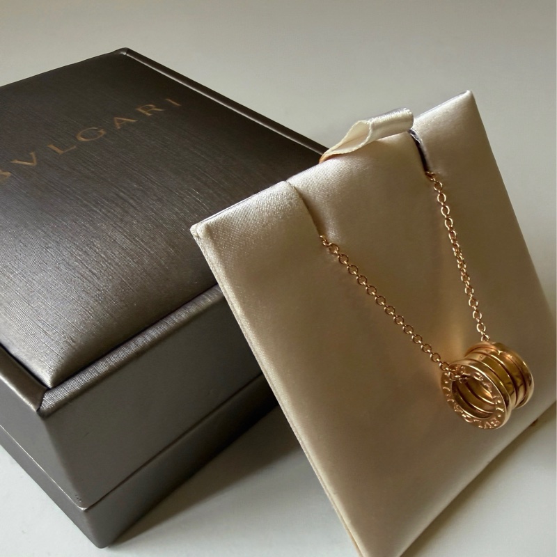 BVLGARI B.ZERO1 18K玫瑰金項鏈-19