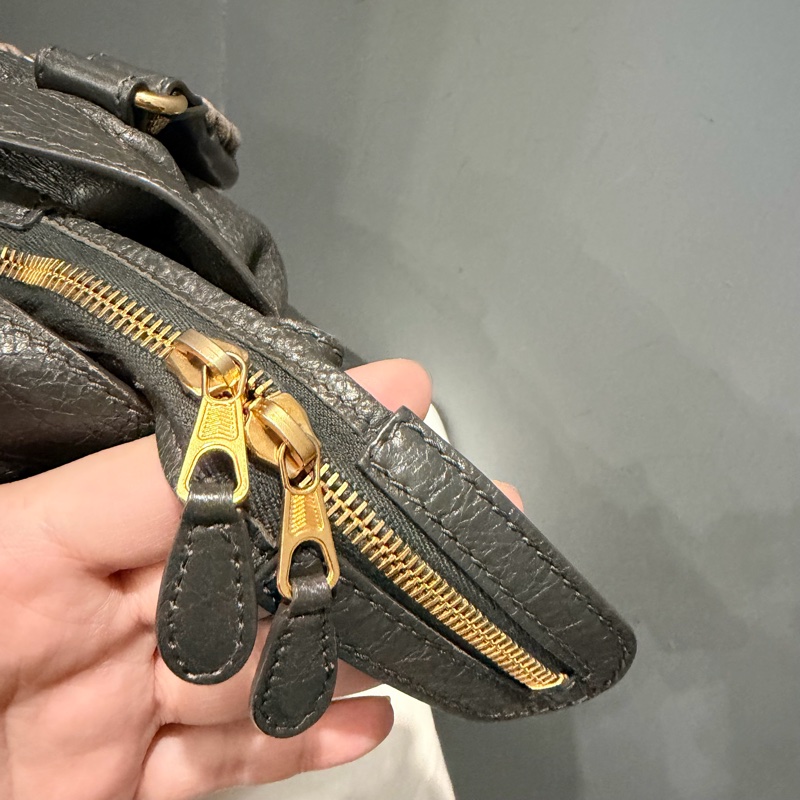 Balenciaga 巴黎世家 city 機車包 深灰-45