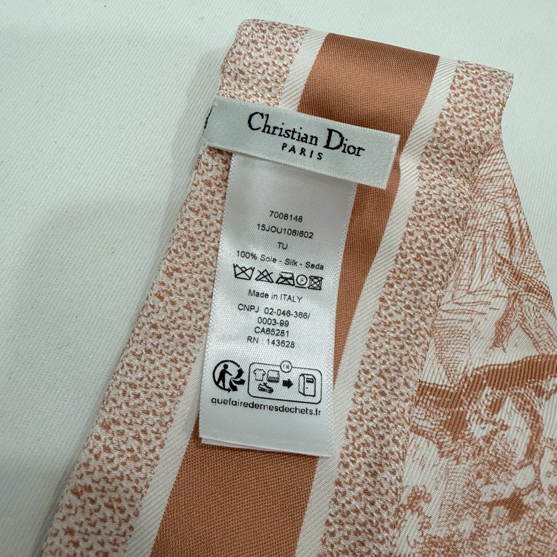 Dior Toile de Jouy Sauvage 法式印花圖騰 Mitzah 絲巾 Twilly-3