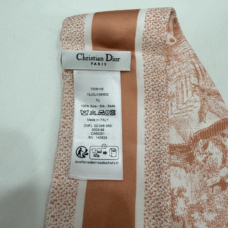 Dior Toile de Jouy Sauvage 法式印花圖騰 Mitzah 絲巾 Twilly-7