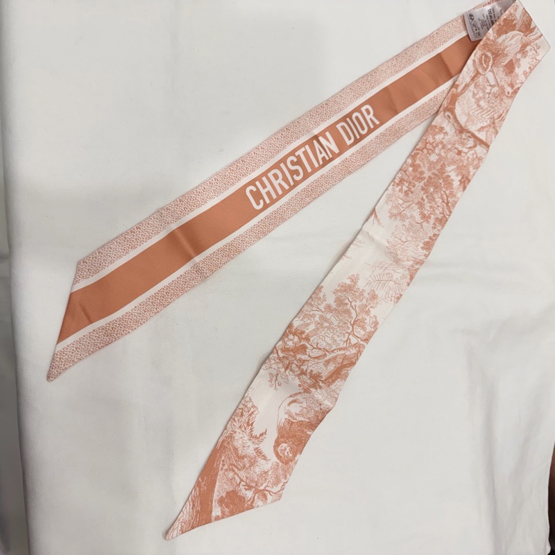 Dior Toile de Jouy Sauvage 法式印花圖騰 Mitzah 絲巾 Twilly-8