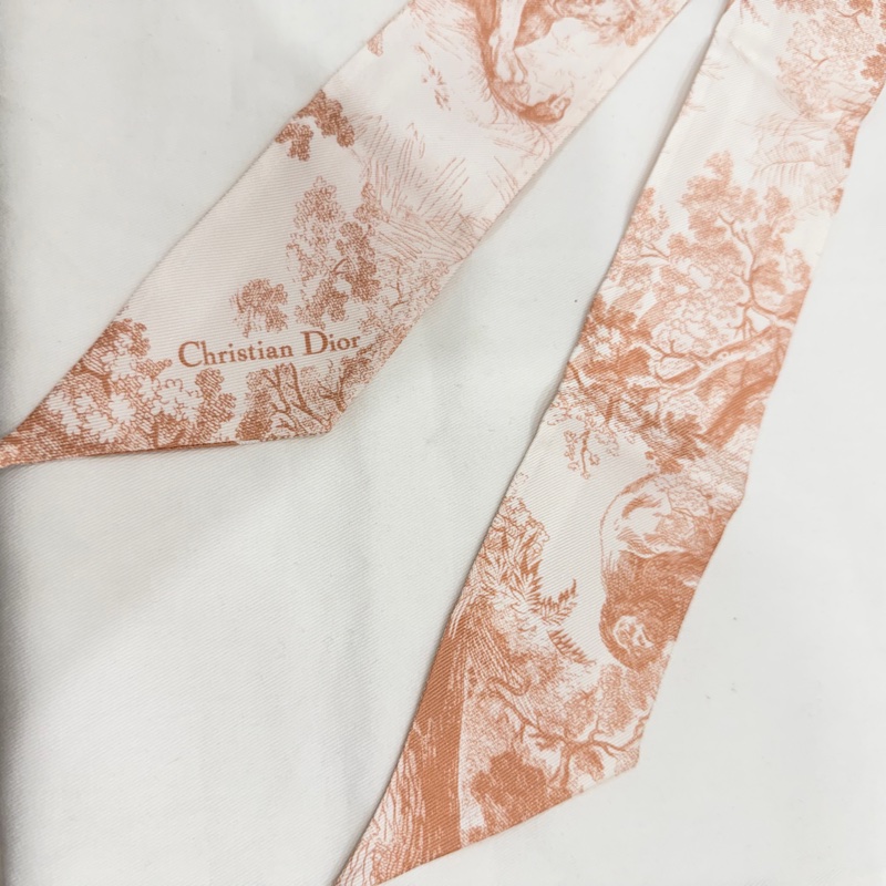 Dior Toile de Jouy Sauvage 法式印花圖騰 Mitzah 絲巾 Twilly-14