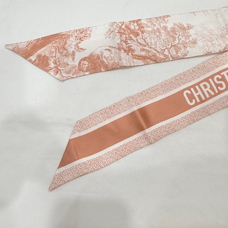 Dior Toile de Jouy Sauvage 法式印花圖騰 Mitzah 絲巾 Twilly-20