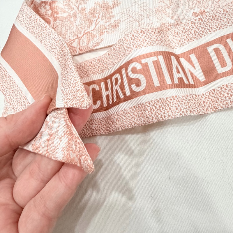 Dior Toile de Jouy Sauvage 法式印花圖騰 Mitzah 絲巾 Twilly-21