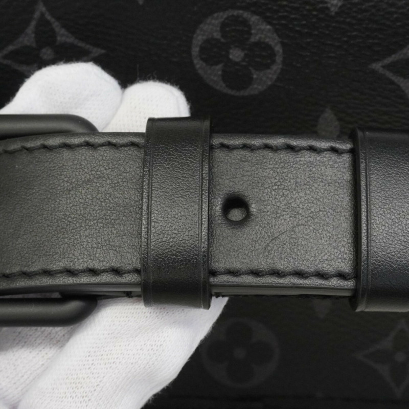 路易威登 Monogram Eclipse Bosphore 穿戴式皮夾肩背包 M12599 黑色 男士-5