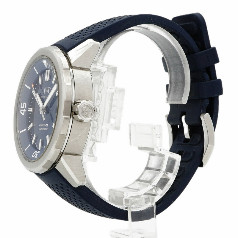 IWC 沙夫豪森海洋計時器 IW328801 藍色錶盤男士手錶-1