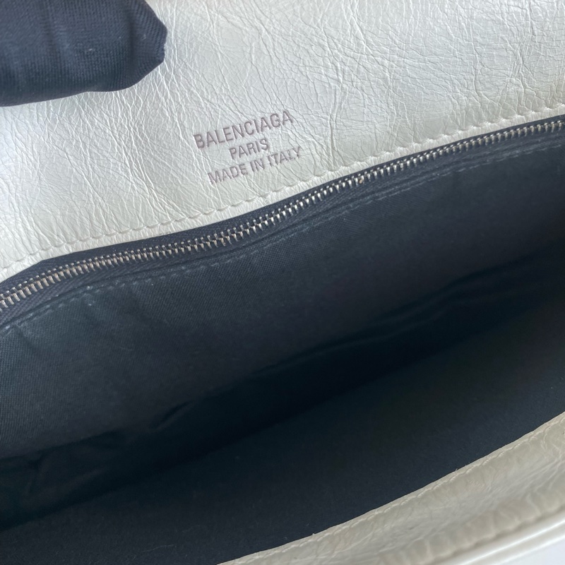 Balenciaga 巴黎世家BBsoft大號奶白色-16