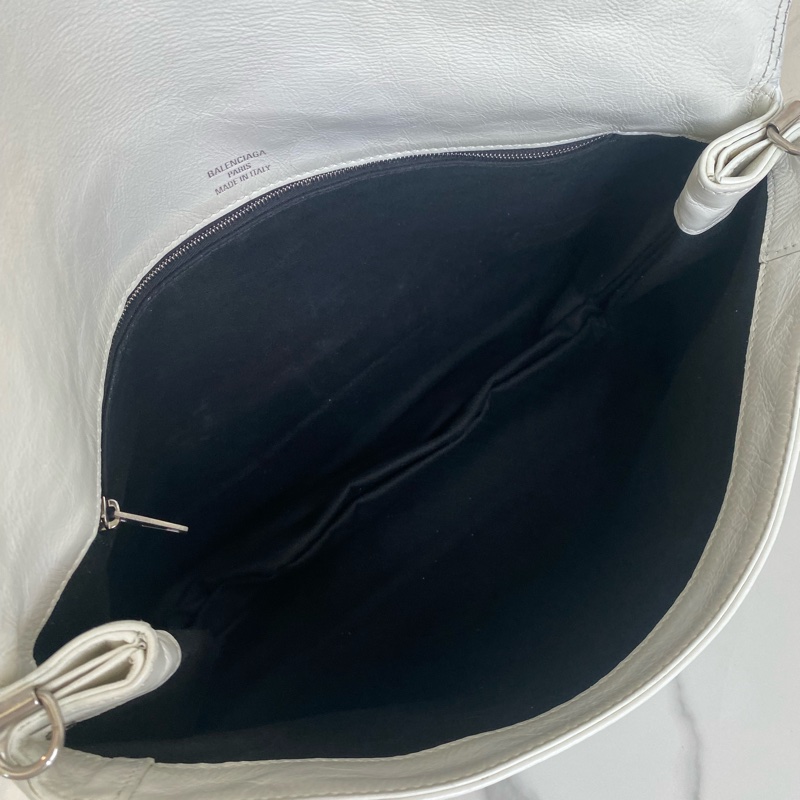 Balenciaga 巴黎世家BBsoft大號奶白色-18